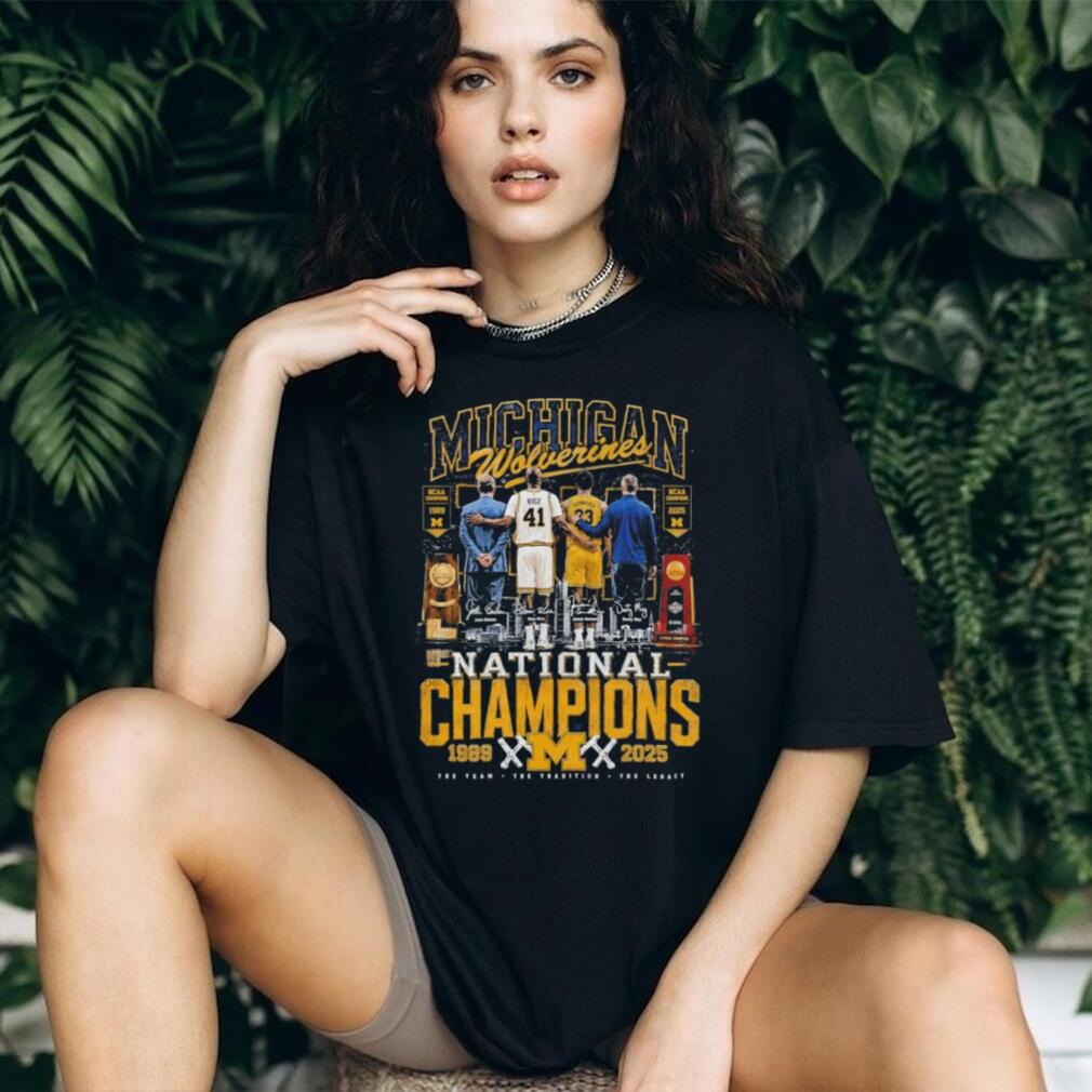 Michigan Wolverines National Champions Basketball Legacy Shirt