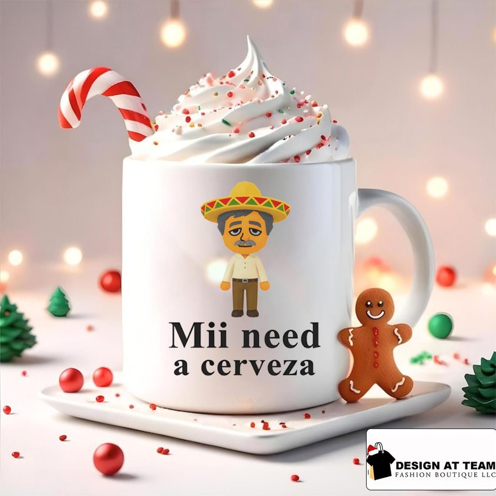 Mii Tomodachi Life Mexican beer lover Mii need a cerveza shirt
