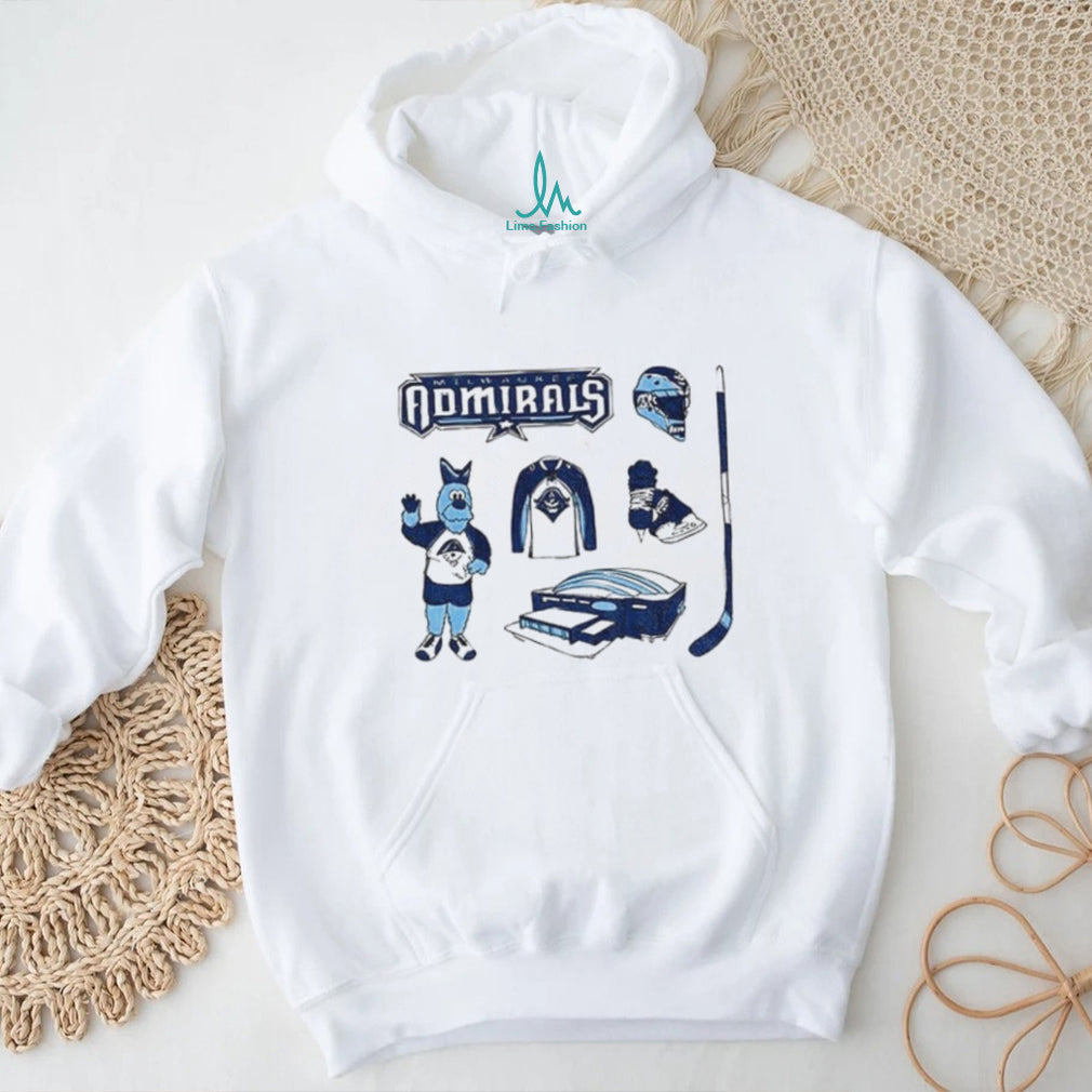 Milwaukee Admirals hockey symbol shirt