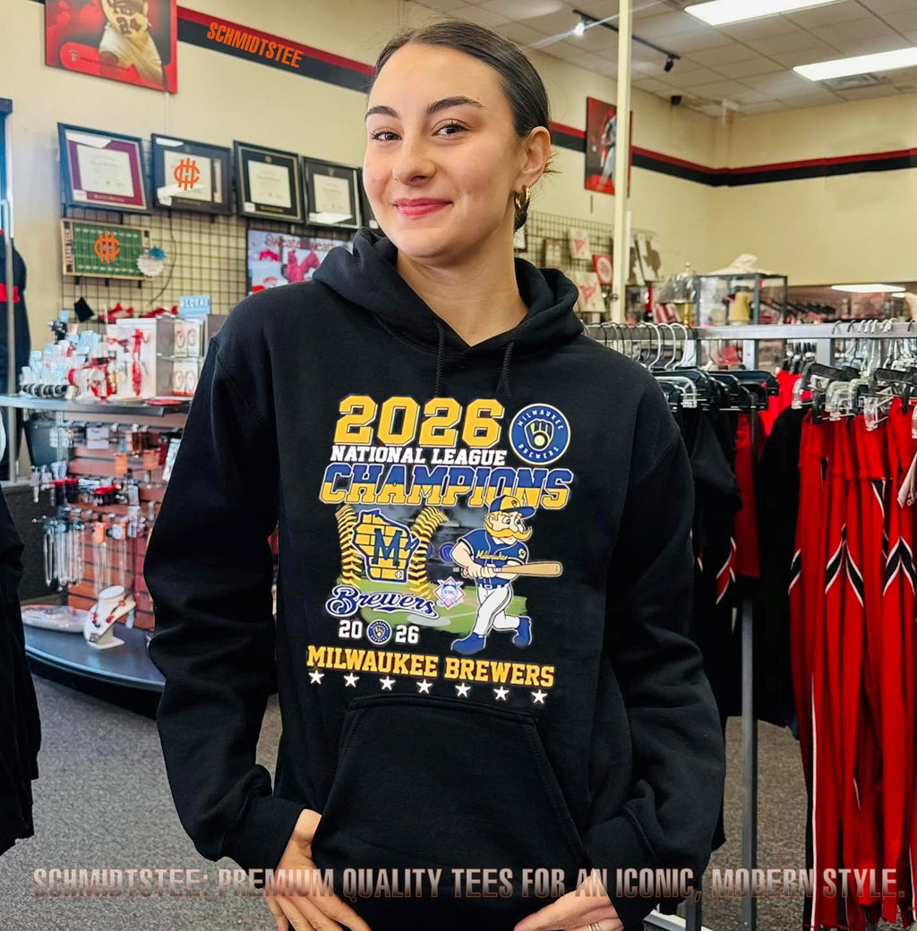 Milwaukee Brewers 2026 National League Champions mascot shirt