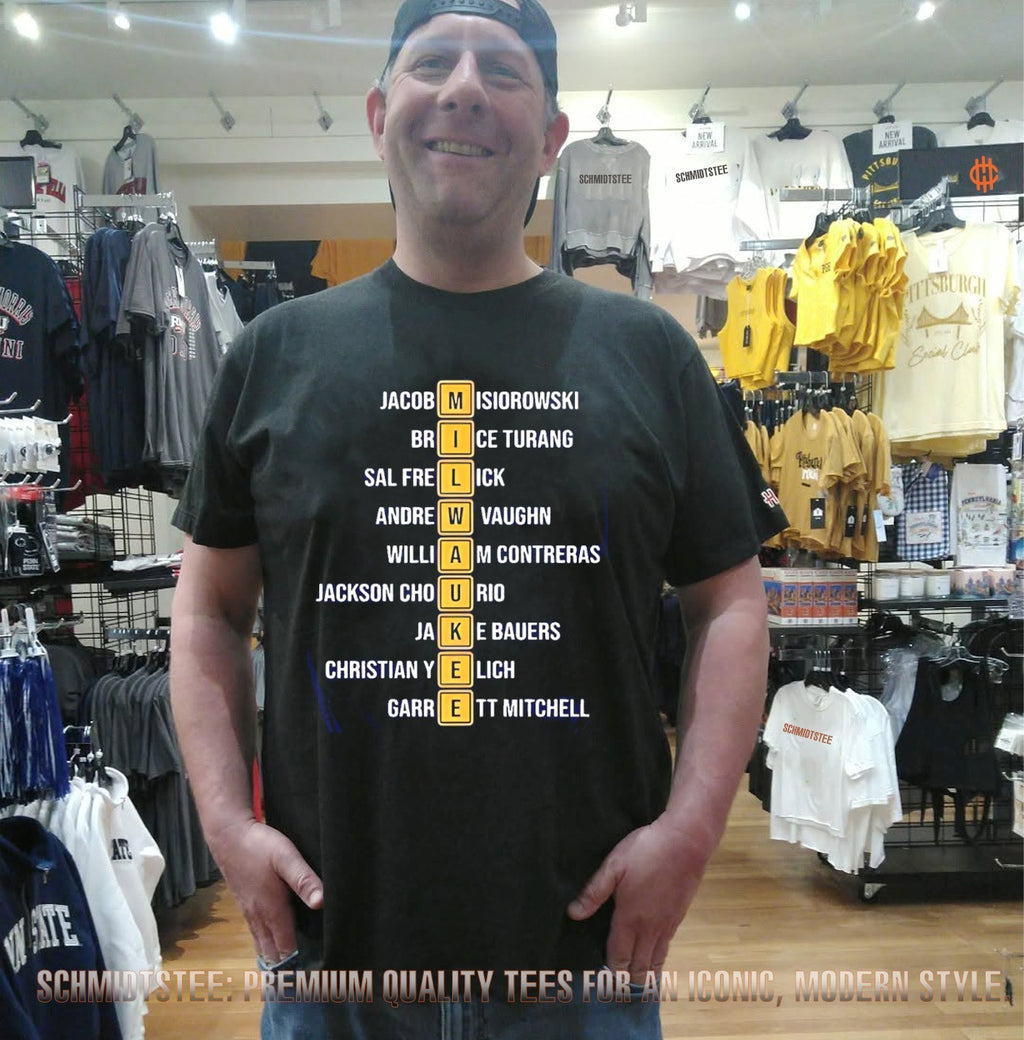Milwaukee Brewers 2026 National League Champions players name shirt