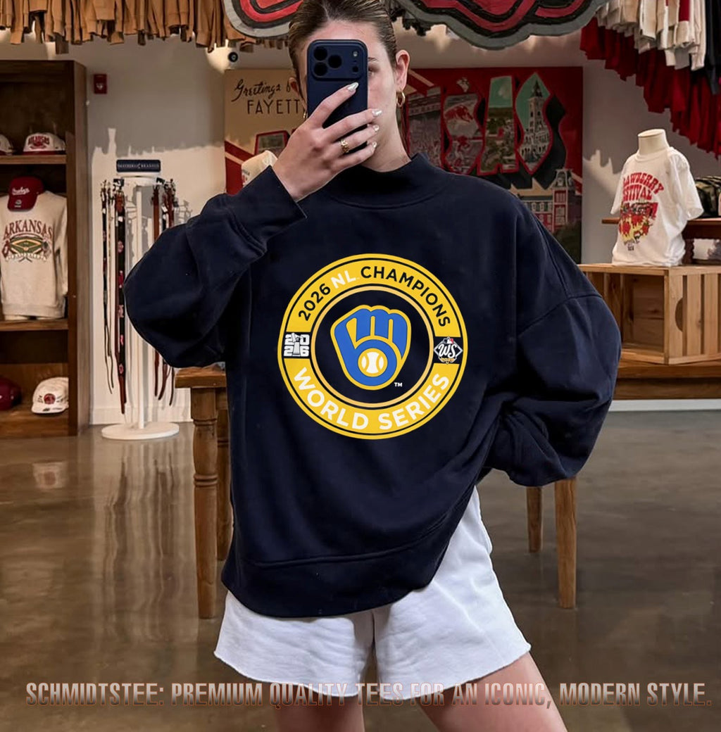 Milwaukee Brewers Baseball 2026 NLCS Champions Logo shirt