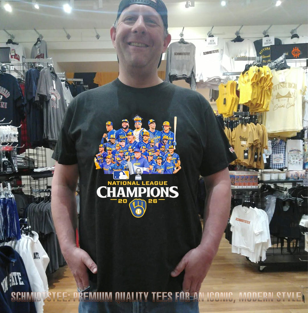 Milwaukee Brewers Baseball 2026 National League Champions Roster shirt