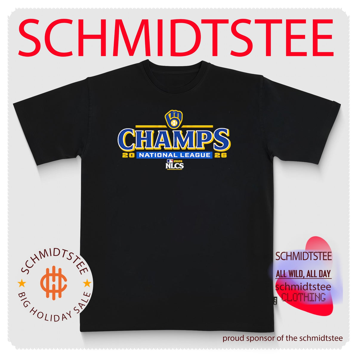 Milwaukee Brewers NL Champions NLCS 2026 shirt