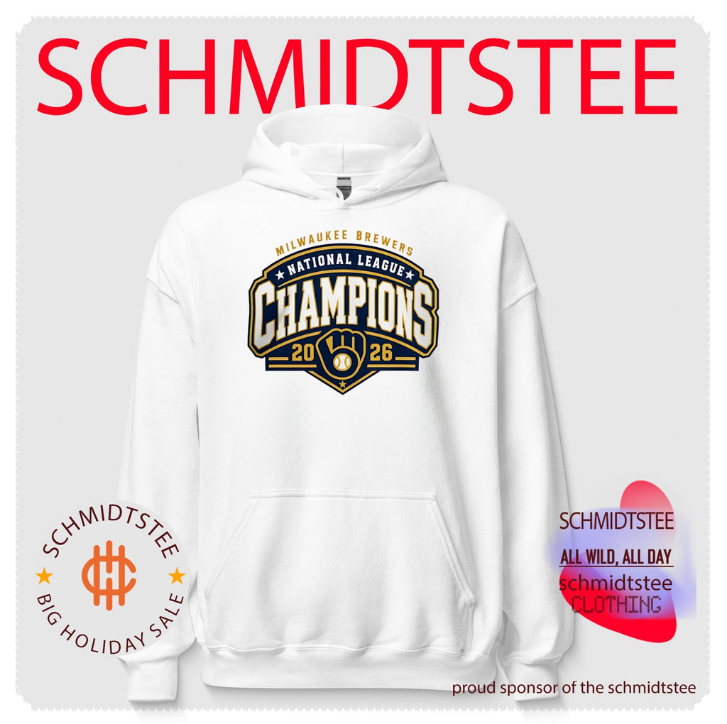 Milwaukee Brewers National League Champions 2026 Shield Logo Baseball Shirt