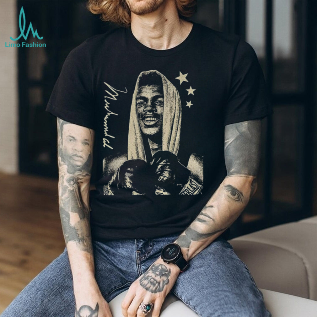 Muhammad Ali The Greatest black design shirt