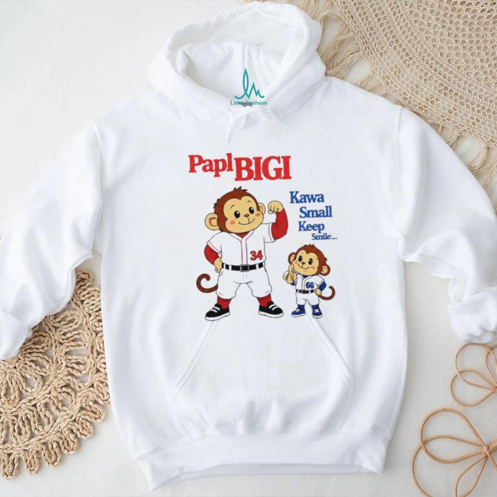 Munenori Kawasaki Papi Big Kawa Small Keep Smile Shirt