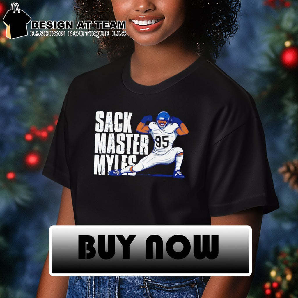 Myles Garrett Cleveland Browns football player Sack Master Myles shirt