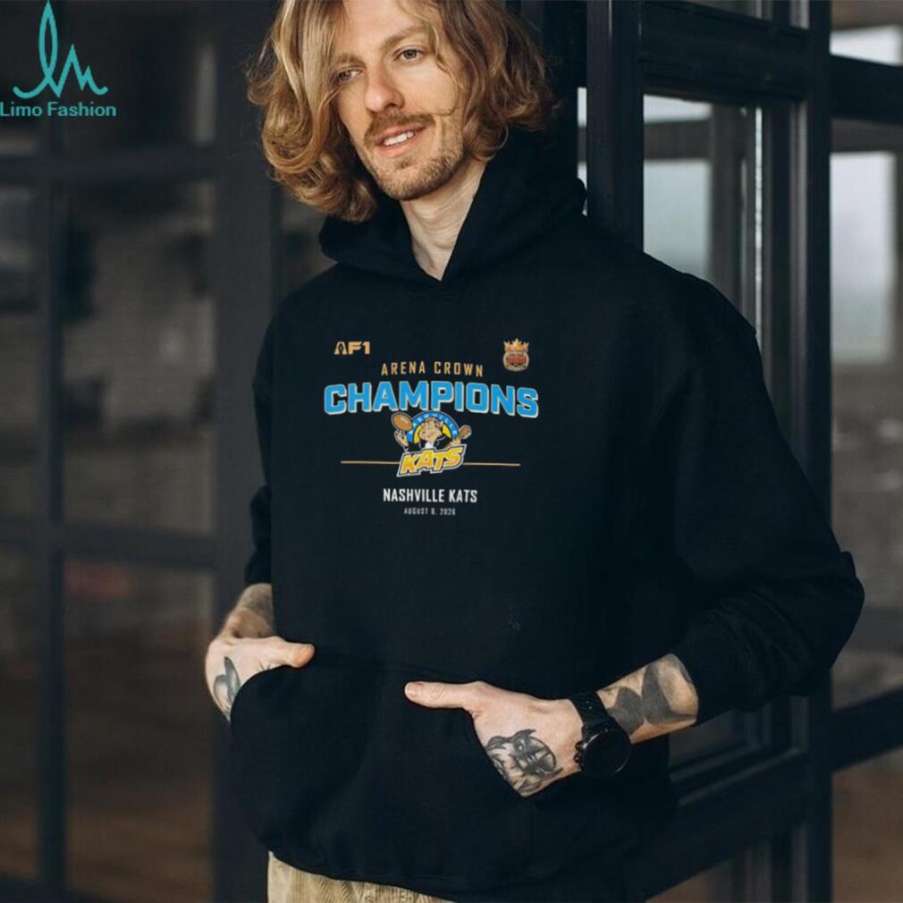 Nashville Kats 2026 Arena Crown Champions shirt