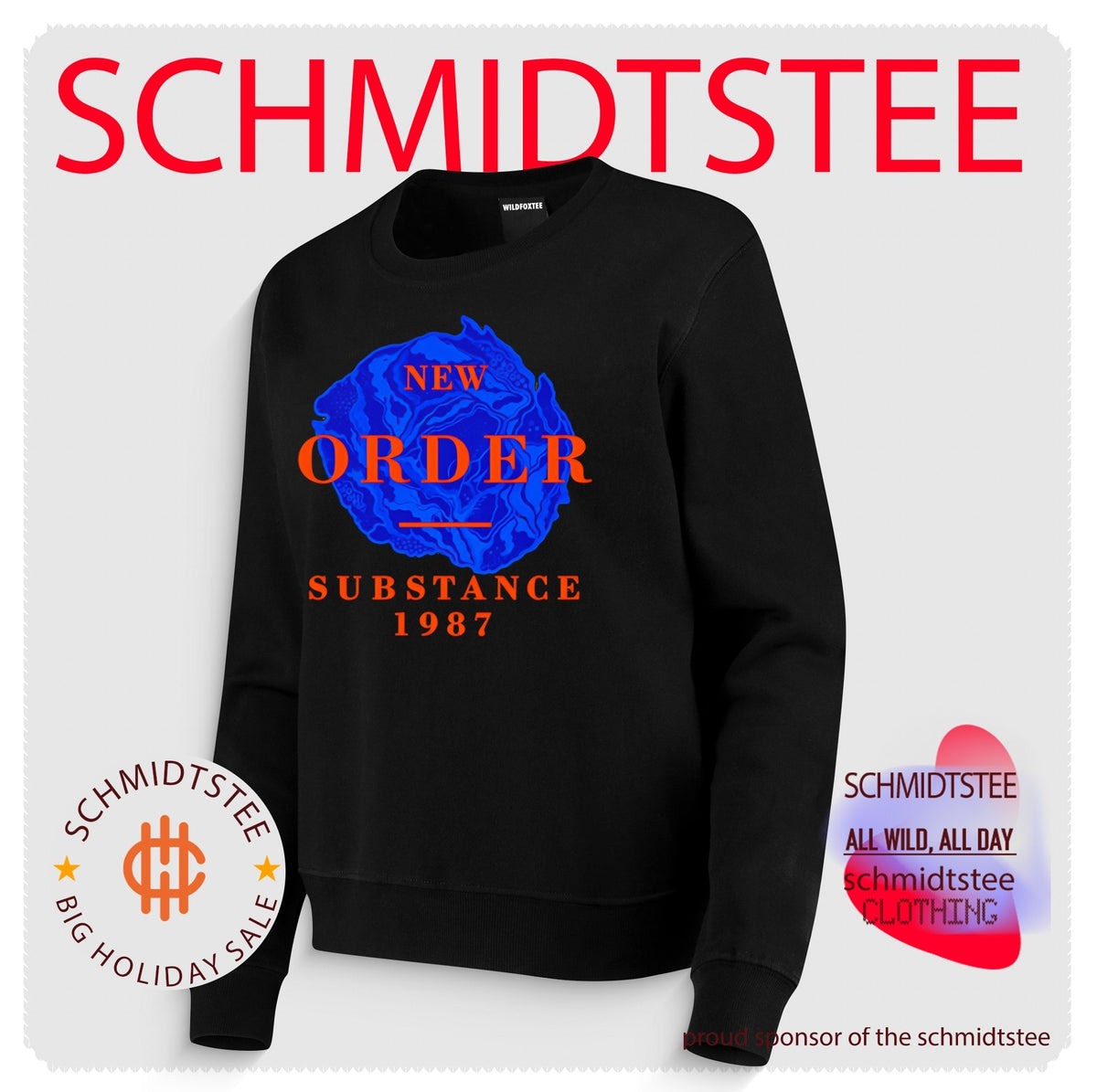New Order Substance 1987 Album shirt