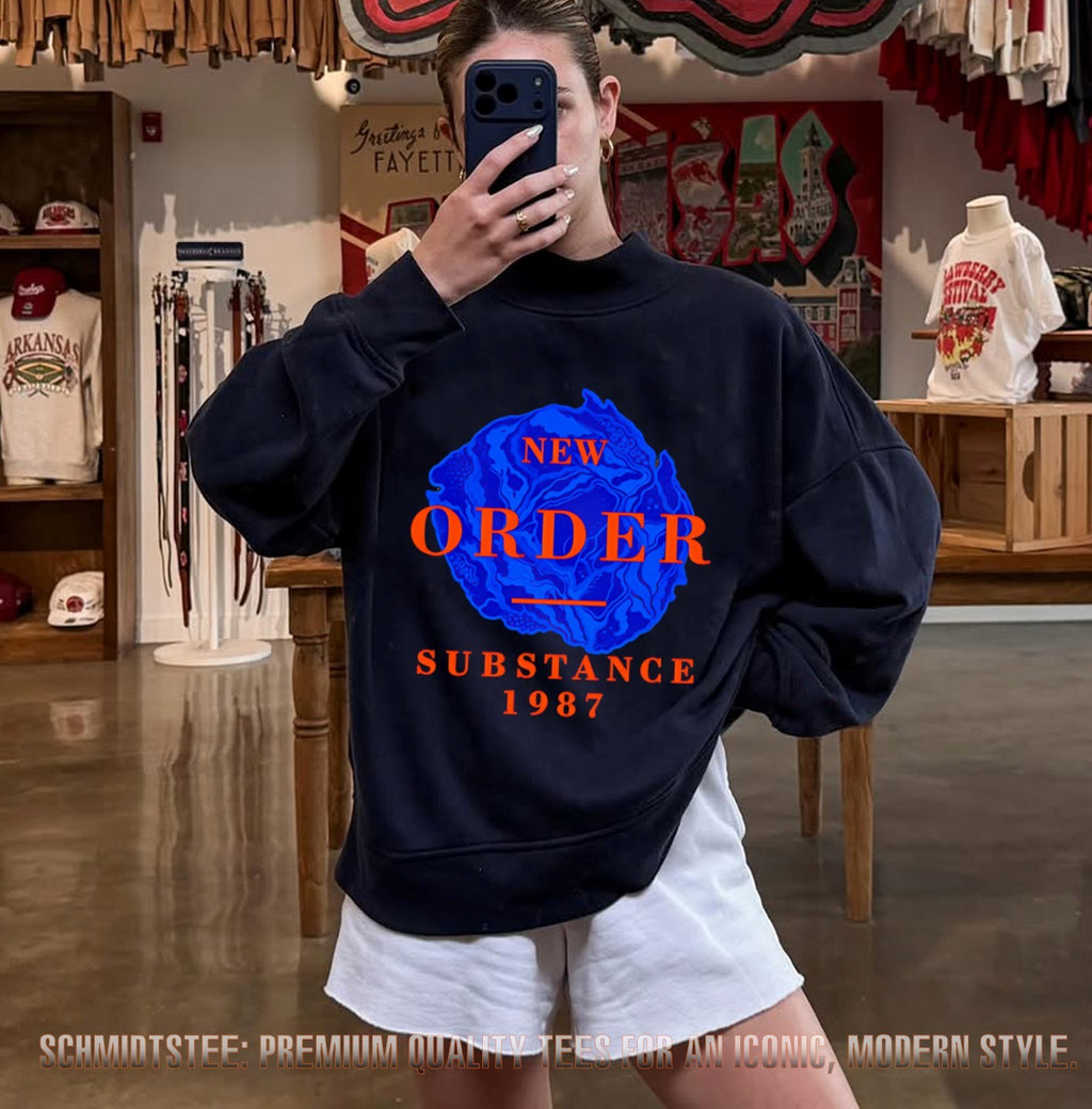 New Order Substance 1987 Album shirt