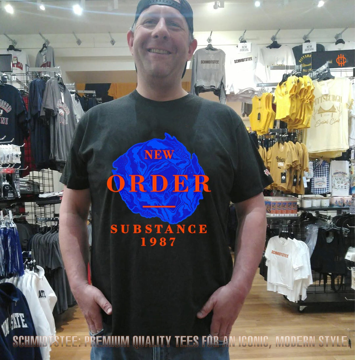 New Order Substance 1987 Album shirt