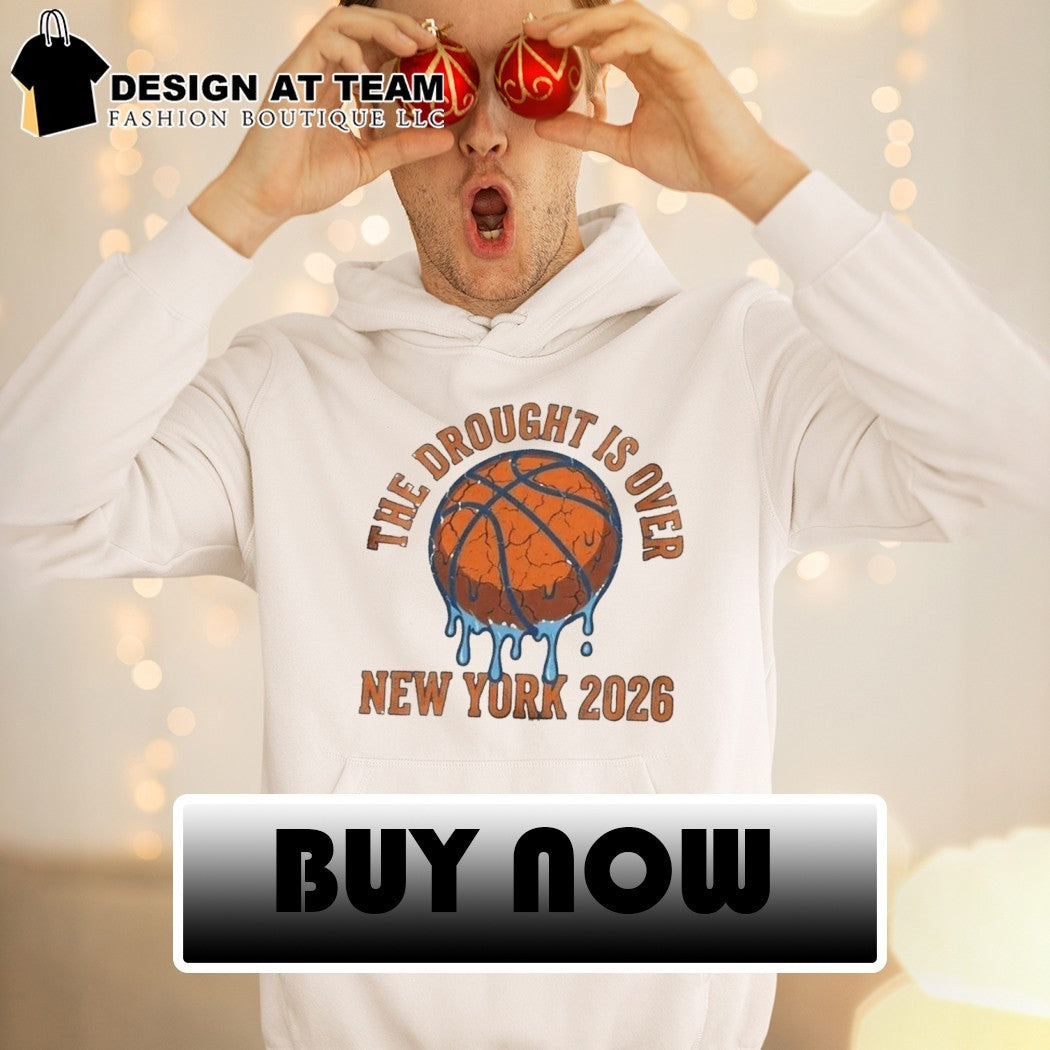 New York Basketball apparel the drought is over 2026 shirt