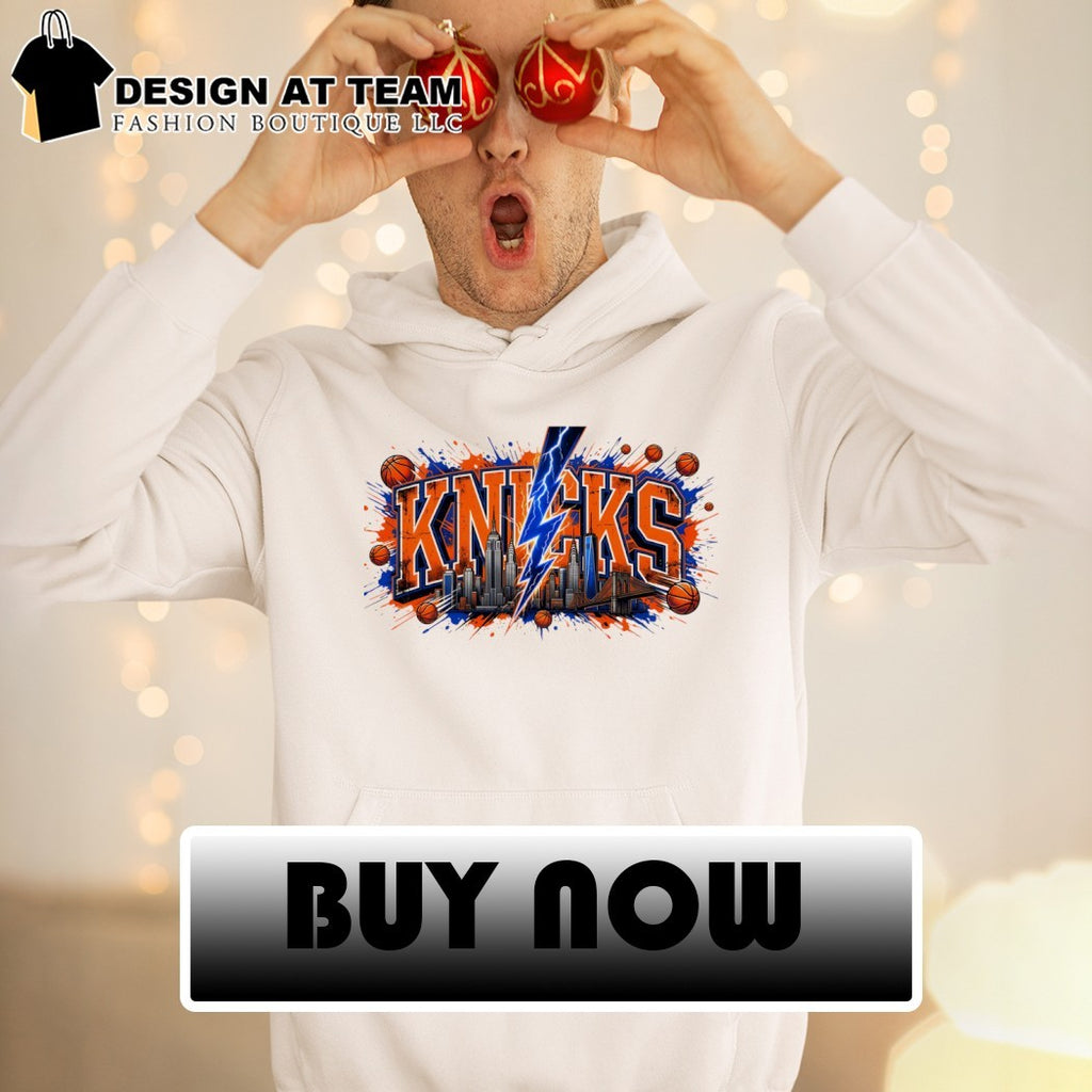 New York City Basketball Skyline Lightning Knicks Buzzer-Beater NBA Finals Historic 2026 shirt