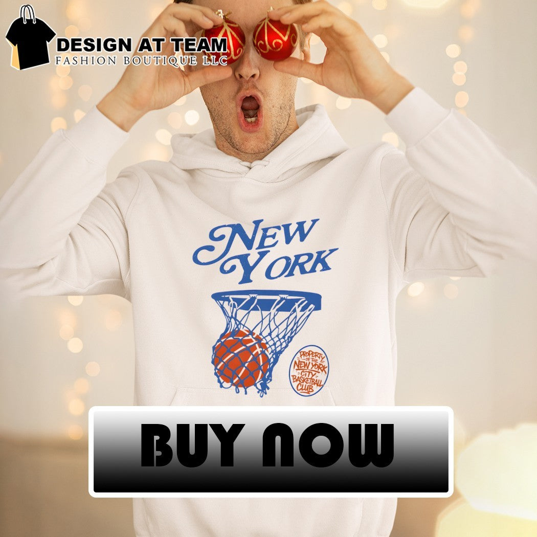 New York Property of the New York City Basketball Club shirt