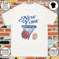 New York Property of the New York City Basketball Club shirt