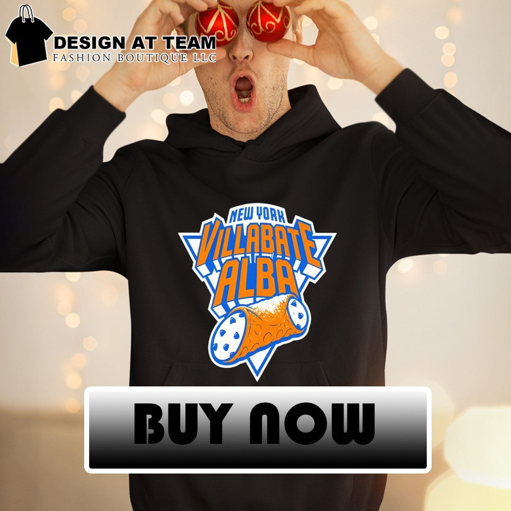 New York Villabate Alba New York Knick NBA parody logo shirt