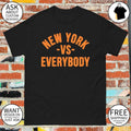 New York Vs Everybody Graphic Knicks Champion shirt