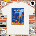 New Yorker cover celebrating the Knicks’ historic Game Four win shirt