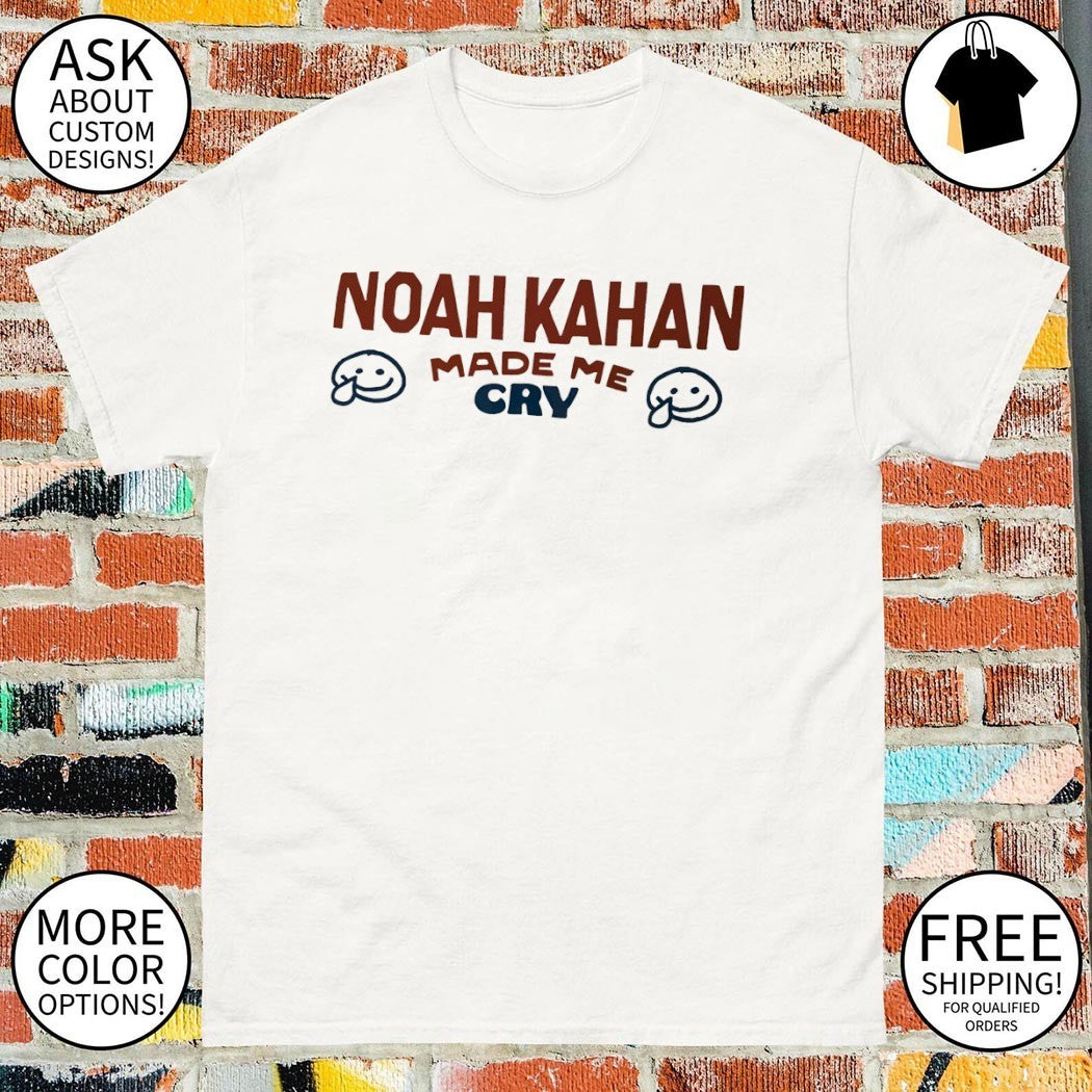 Noah Kahan Made Me Cry The Great Divide Tour 2026 shirt