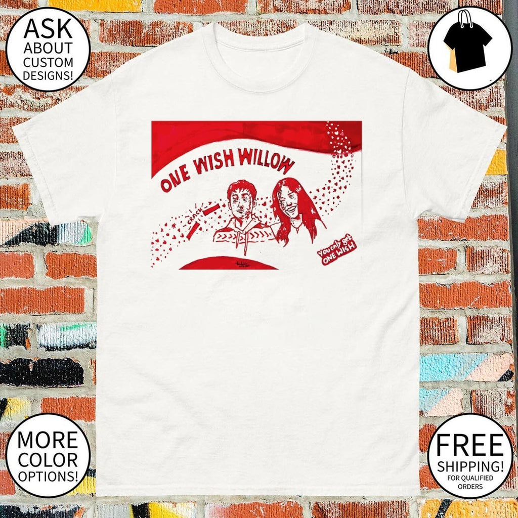 Obsession art print One Wish Willow and You only get one wish shirt