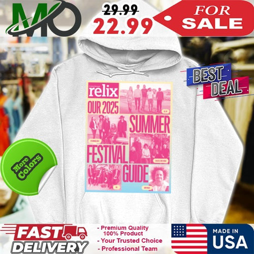 2025 Summer Festival Guide Relix Issue Shirt