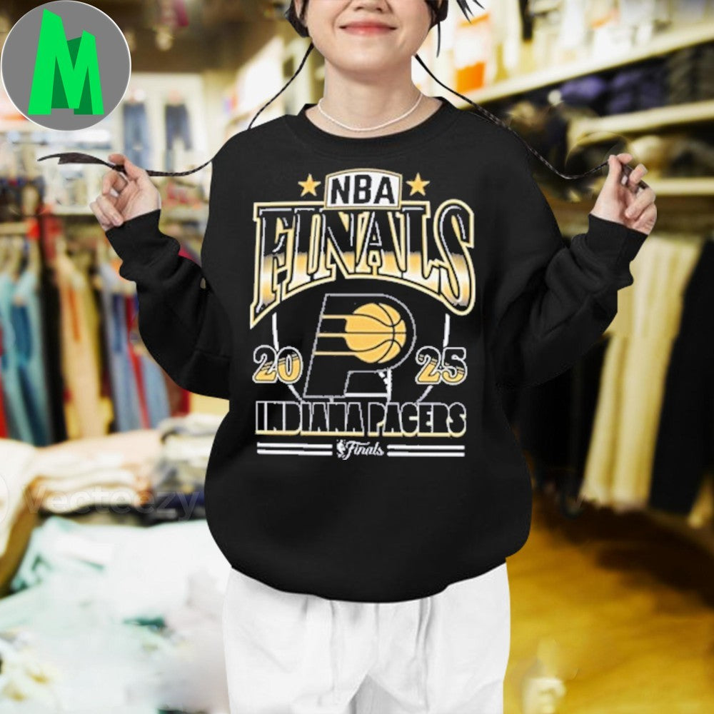 7 Indiana Pacers Navy Blue 2025 Finals Participant Franklin Shirt