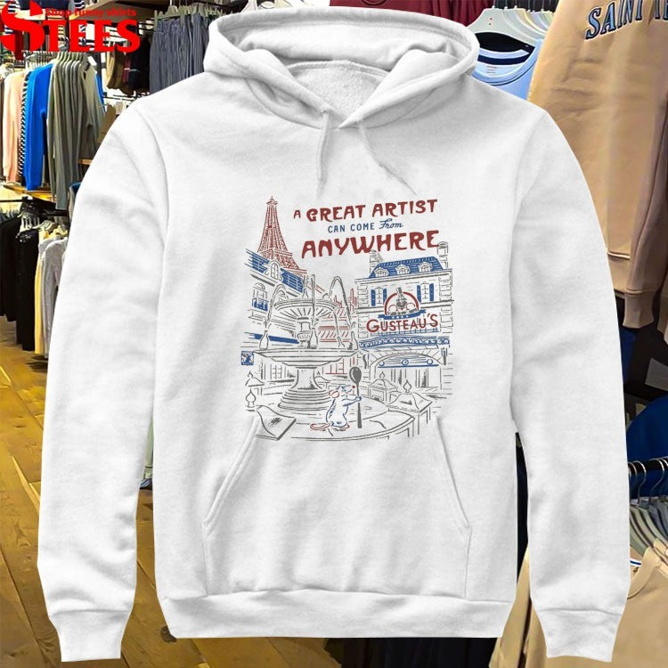 A Great Artist Can Come From Anywhere Gusteau’s Mr. Morrow T-shirts