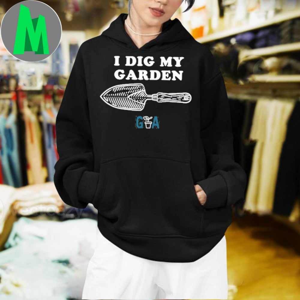 ABC Gardening Australia I Dig My Garden Funny T-Shirt Gardening Hobby Tee
