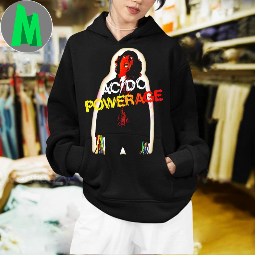 Ac Dc Powerage Rock Album Cover Shirt