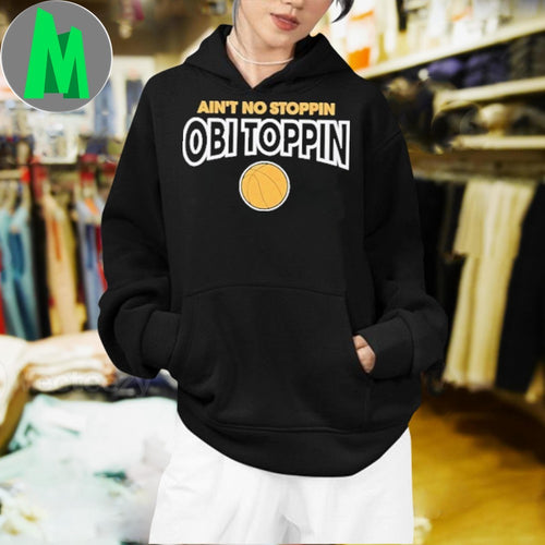 Ain’t No Stoppin Obi Toppin Basketball Graphic T-Shirt