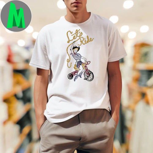 Akinz Find Your Wings Let’s Ride Cowgirl Tricycle Western Inspired Fan Graphic Shirt