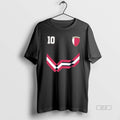 Official Akram Afif Qatar Number 10 Soccer