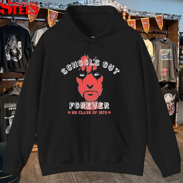 Alice Cooper School’s Out Forever No Class Of 1972 T-shirts