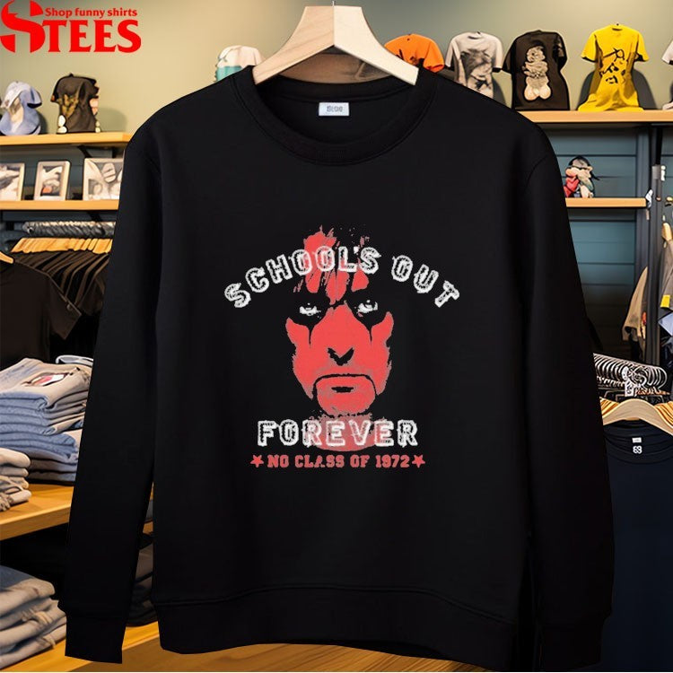 Alice Cooper School’s Out Forever No Class Of 1972 T-shirts