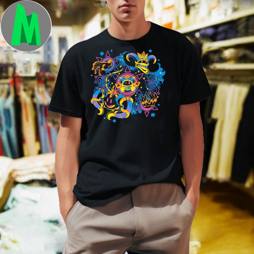 All Seek The Crown T-Shirt Psychedelic Tribal Art Graphic Tee