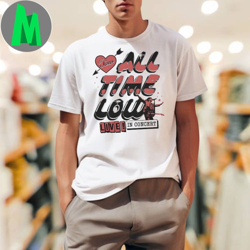 All Time Low Live In Concert Band Graphic T-Shirt