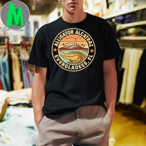 Alligator Alcatraz Everglades Florida Souvenir T-Shirt