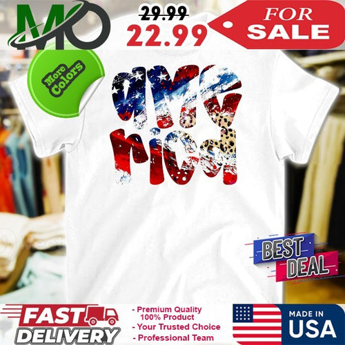 American Brushstroke Patriotic Freedom Shirt