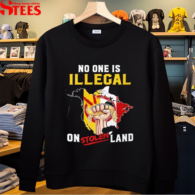 American Indian Movement No One Is Illegal On Stolen Land T-shirt