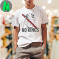 Anti-Trump No Kings Crown Graphic T-Shirt