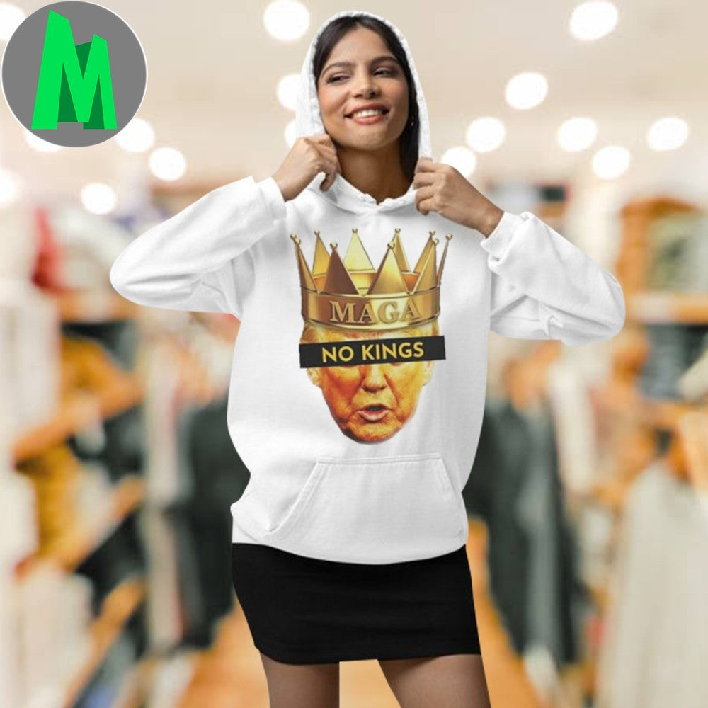 Anti-Trump No Kings MAGA Crown Republic Shirt