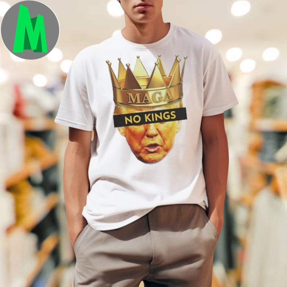 Anti-Trump No Kings MAGA Crown Republic Shirt