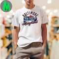 Baltimore Maryland USA City Skyline T-Shirt Graphic Tee