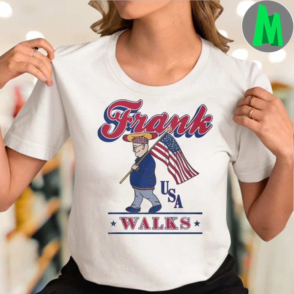 Barstool Sports Frank Walks USA Logo Shirt