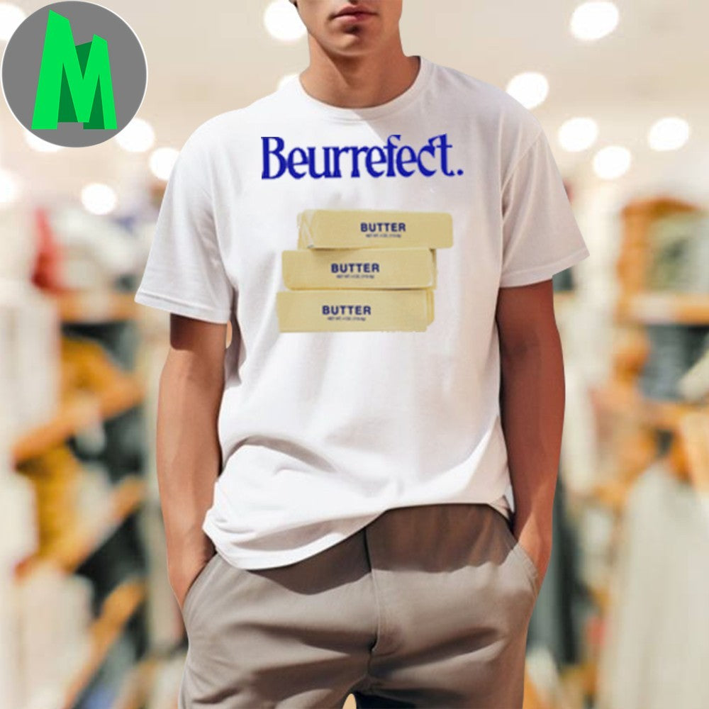 Beurre Fete Stacked Butter Sticks Graphic T-Shirt
