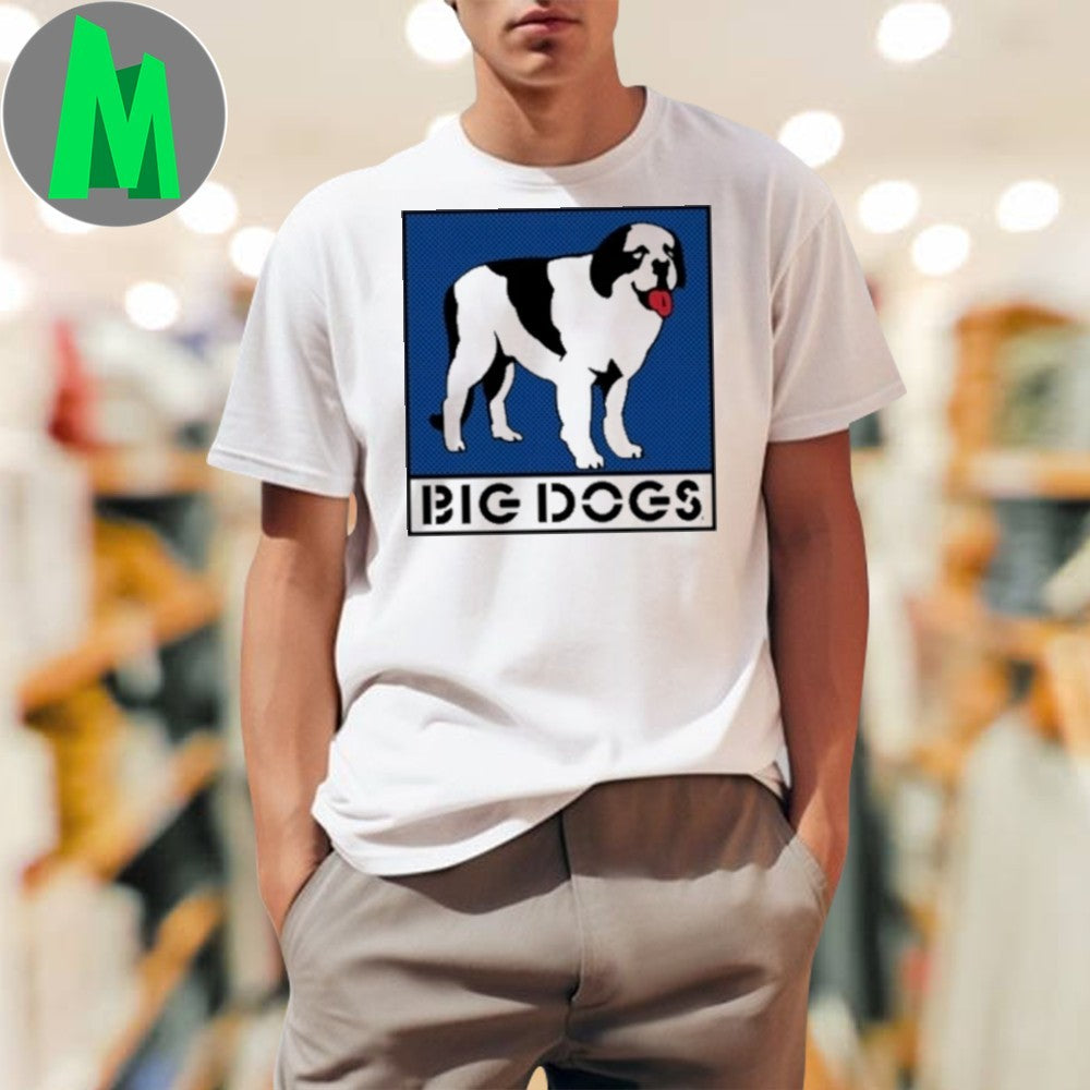 Big Dogs Logo T-Shirt Classic Canine Graphic Tee Animal Brand Apparel Pet Lover Gift Idea