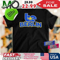 Billie Eilish Color Pop Berlin Washed Black New Shirt