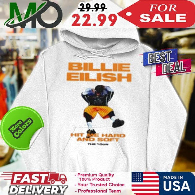 Billie Eilish Hit Me Hard and Soft The Tour 2025 Concert Graphic T-Shirt