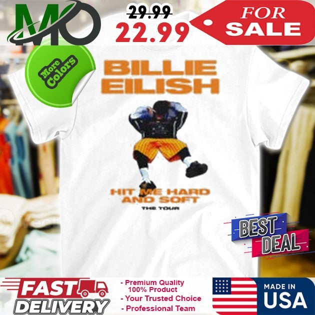 Billie Eilish Hit Me Hard and Soft The Tour 2025 Concert Graphic T-Shirt